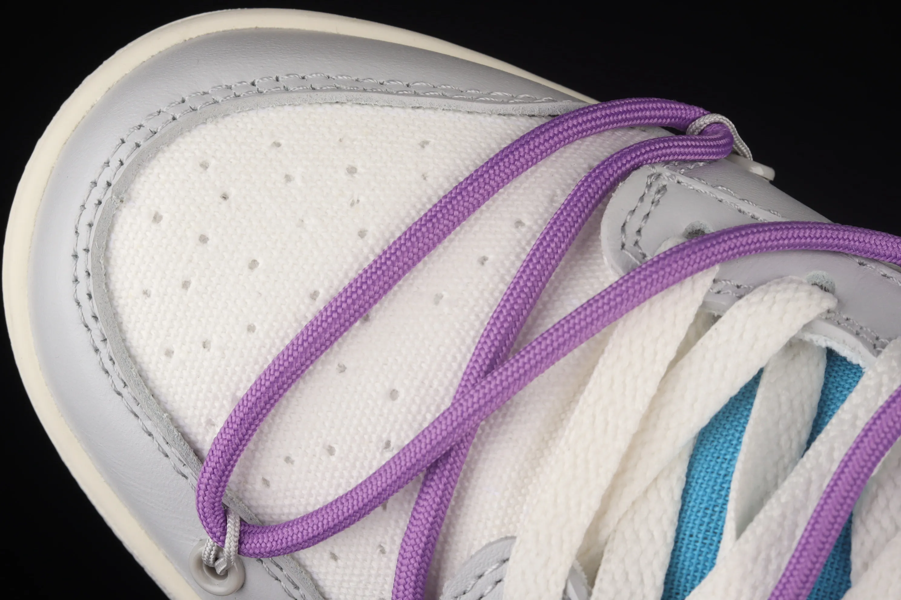 All Categories Nk SB Dunk Series Nk SB Dunk Low Low-top sneakers Pure original version OF x Nk Dunk Low OW Gray SB smashed backboard fashion casual sneakers DM1602-125